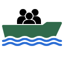 osoby Na zdjęciu widać grupę ludzi stojących na tle malowniczego krajobrazu.